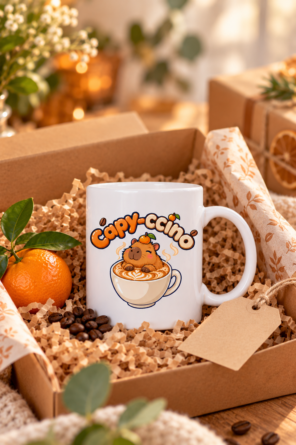Tasse personnalisée Capy-ccino – Capybara zen