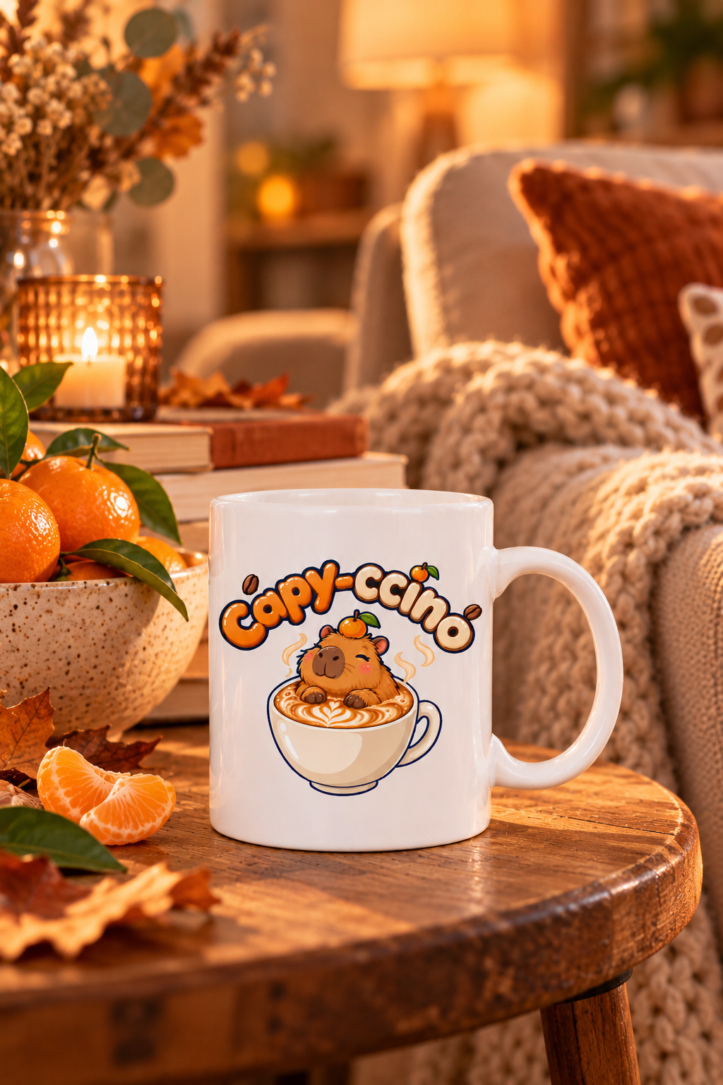 Tasse personnalisée Capy-ccino – Capybara zen