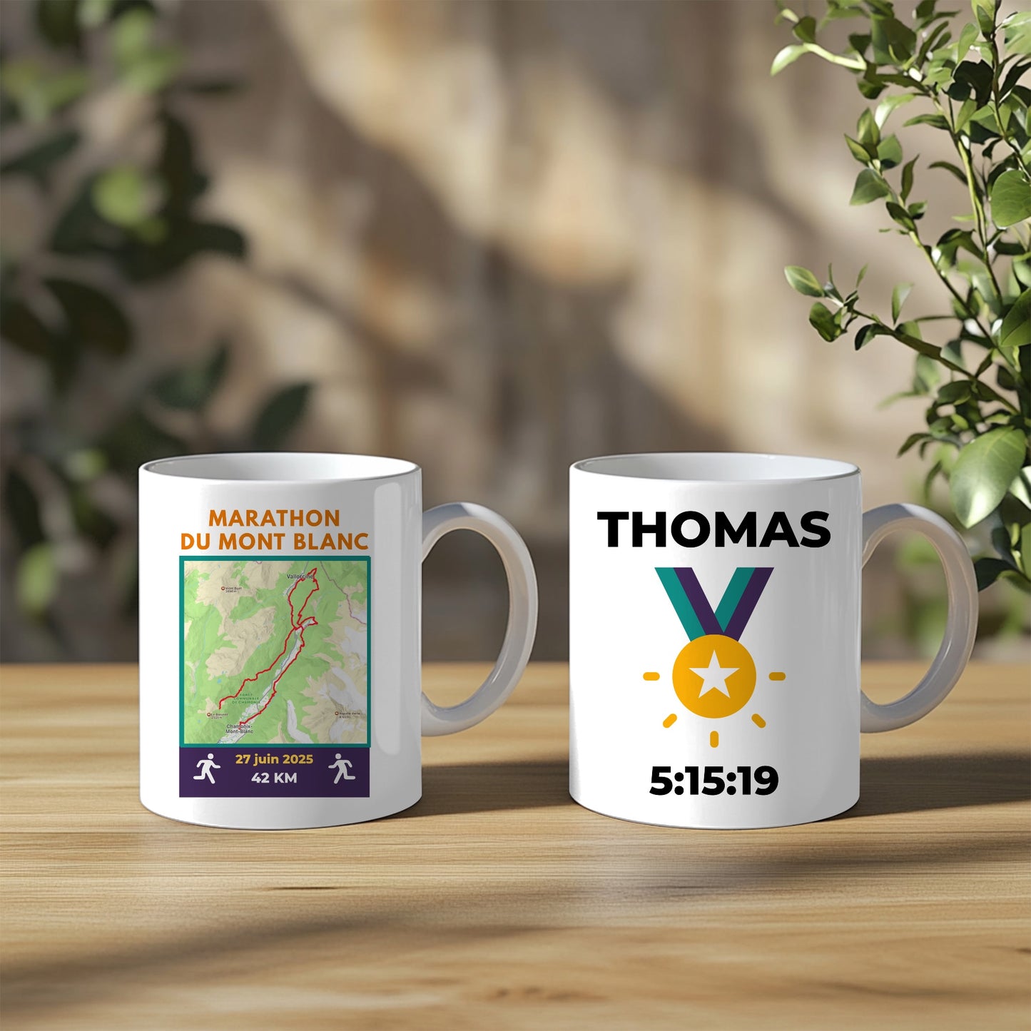 Tasse personnalisée Course Running