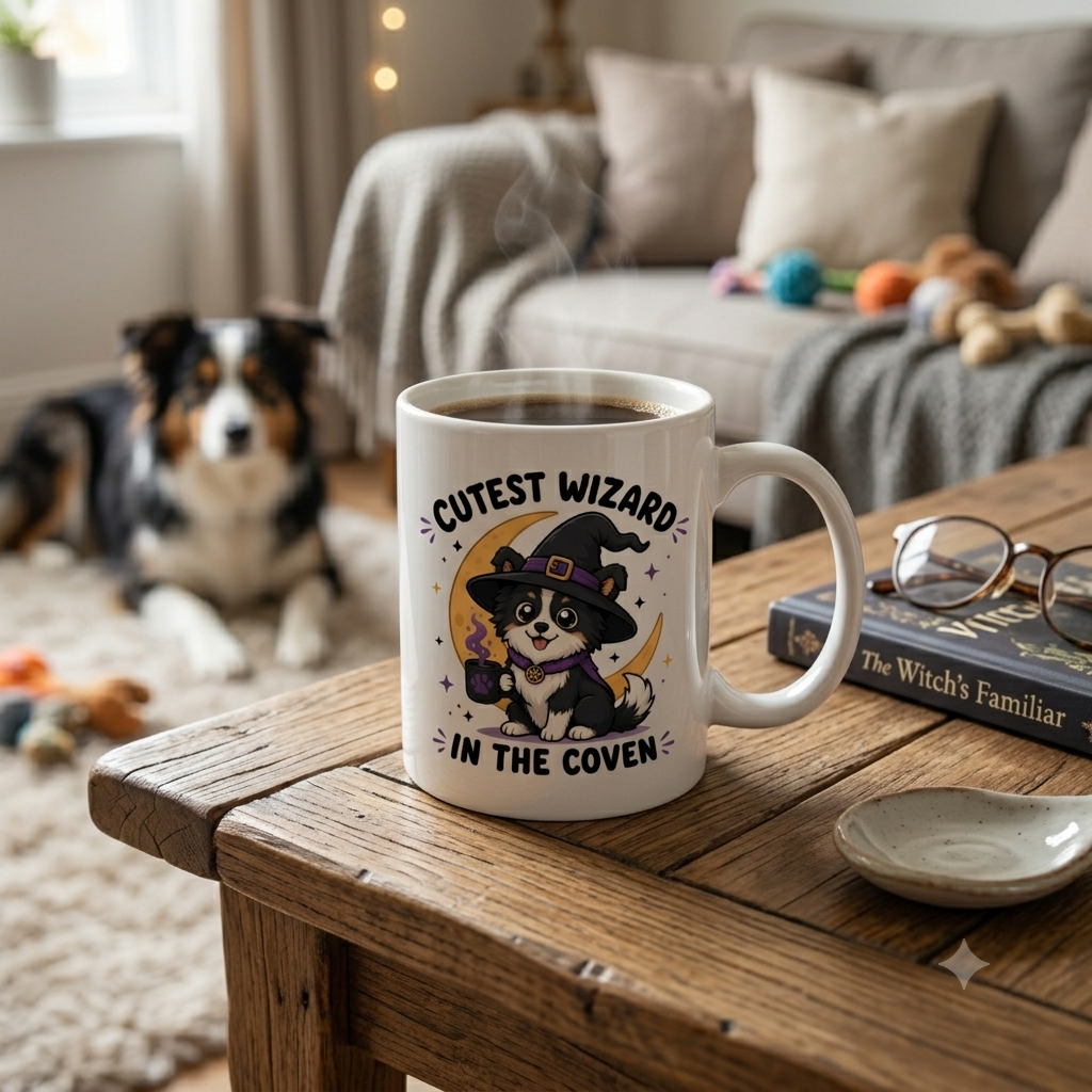 Tasse personnalisée Cutest Wizard in the Coven