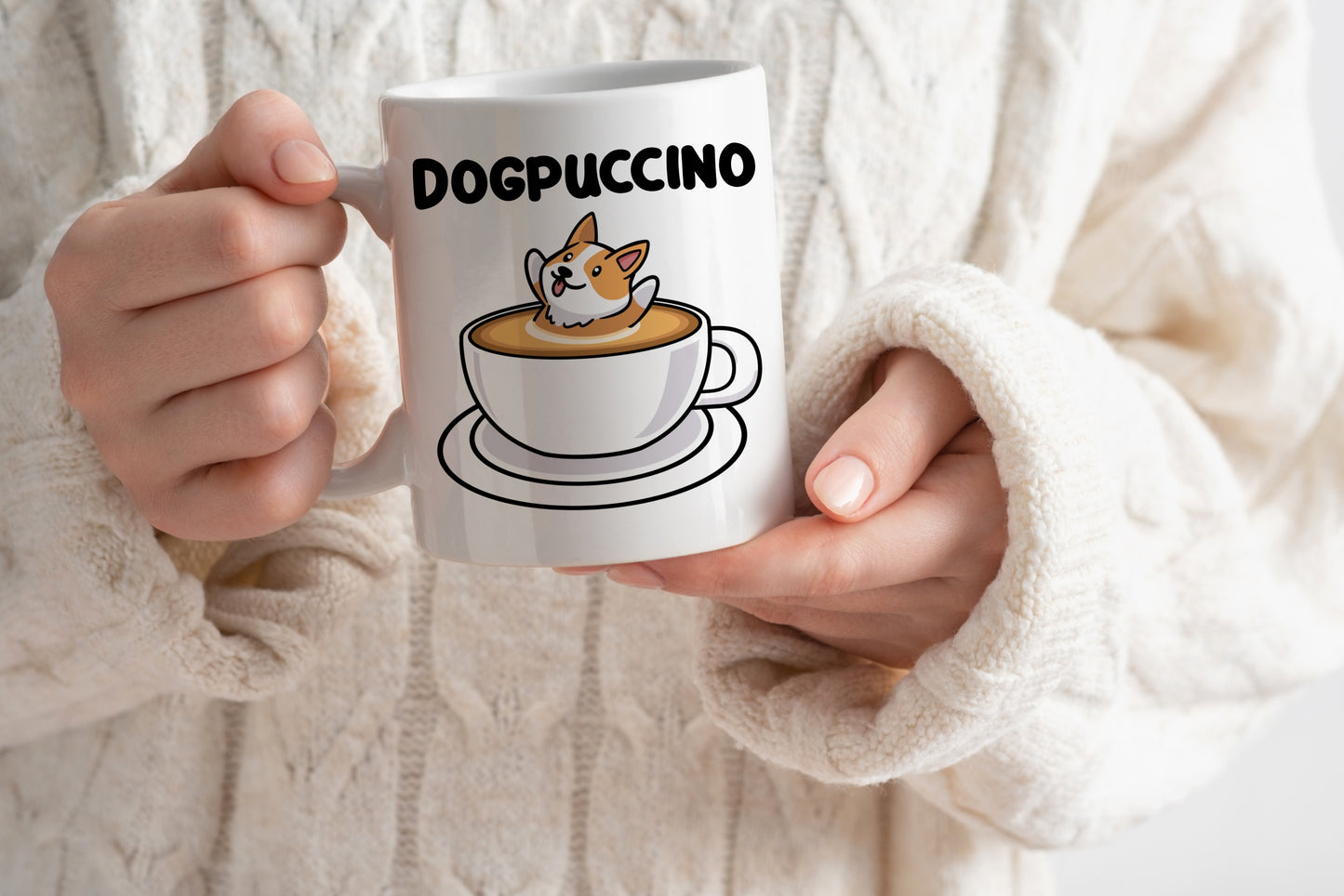 Tasse personnalisée Dogpuccino
