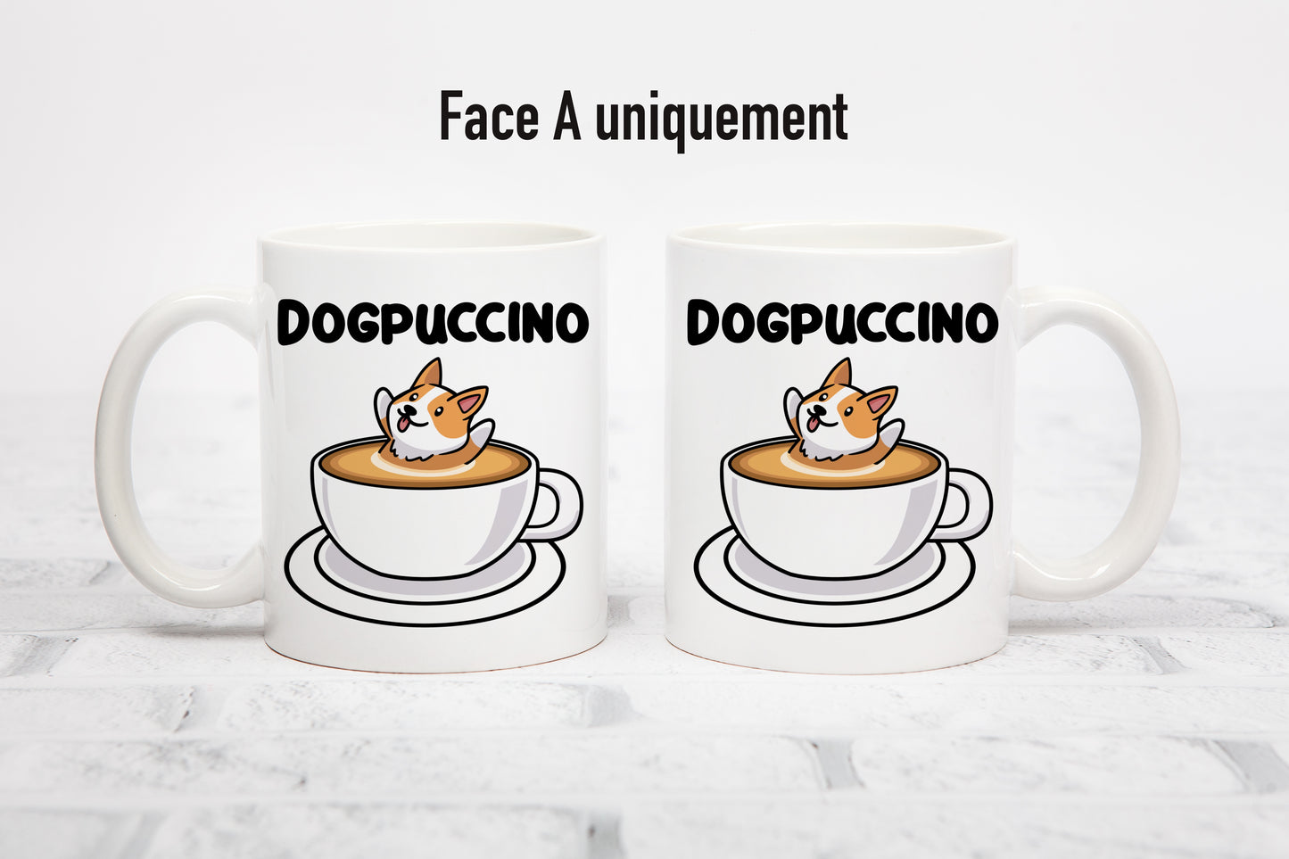 Tasse personnalisée Dogpuccino