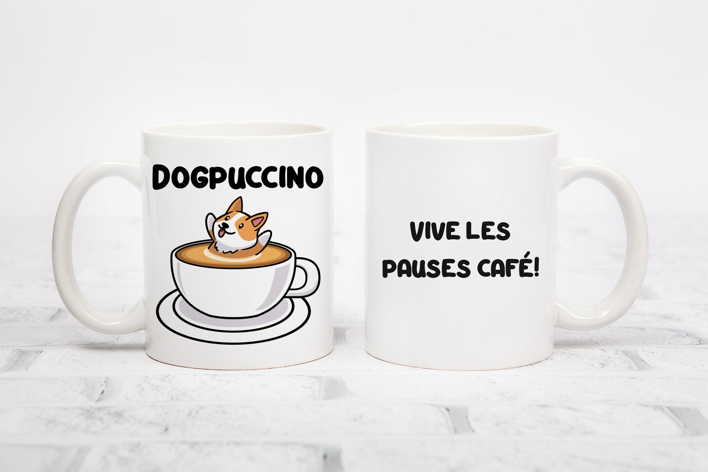Tasse personnalisée Dogpuccino