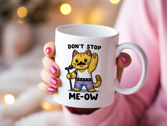 Tasse personnalisée Don't Stop Me-ow