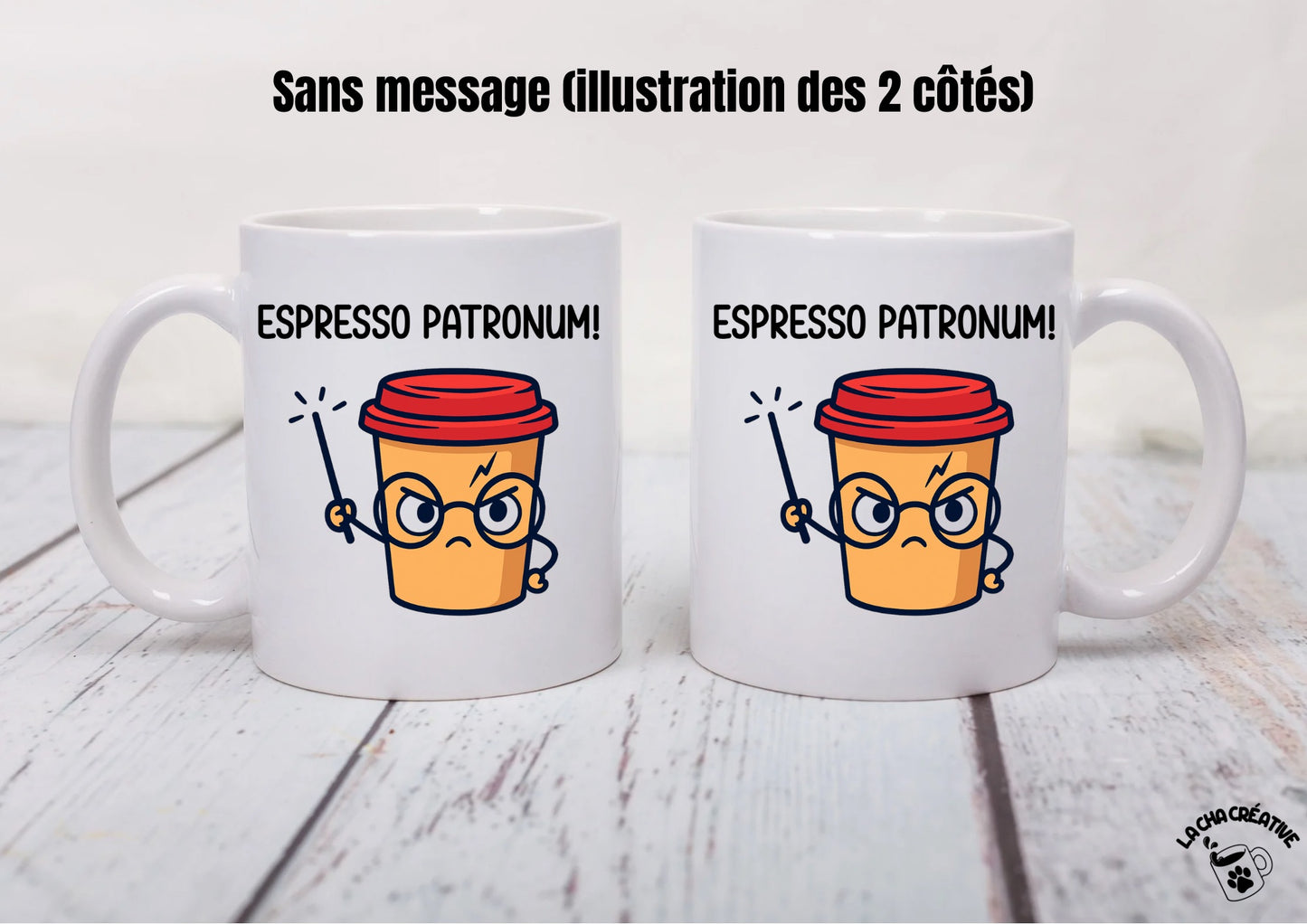 Tasse personnalisée Espresso Patronum