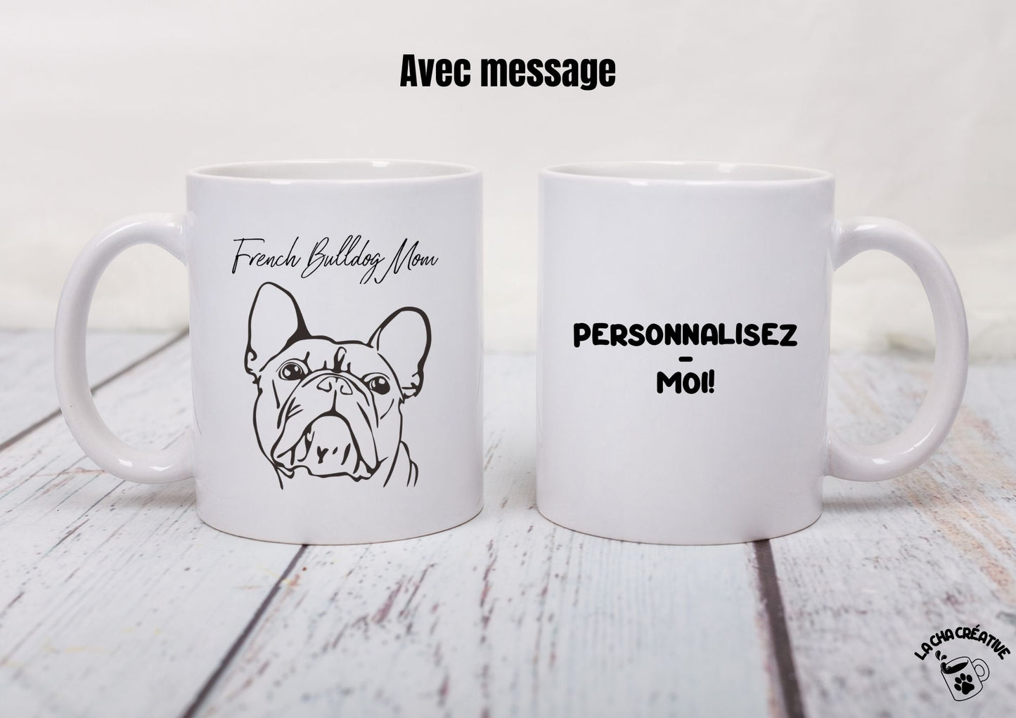 Tasse personnalisée French Mom