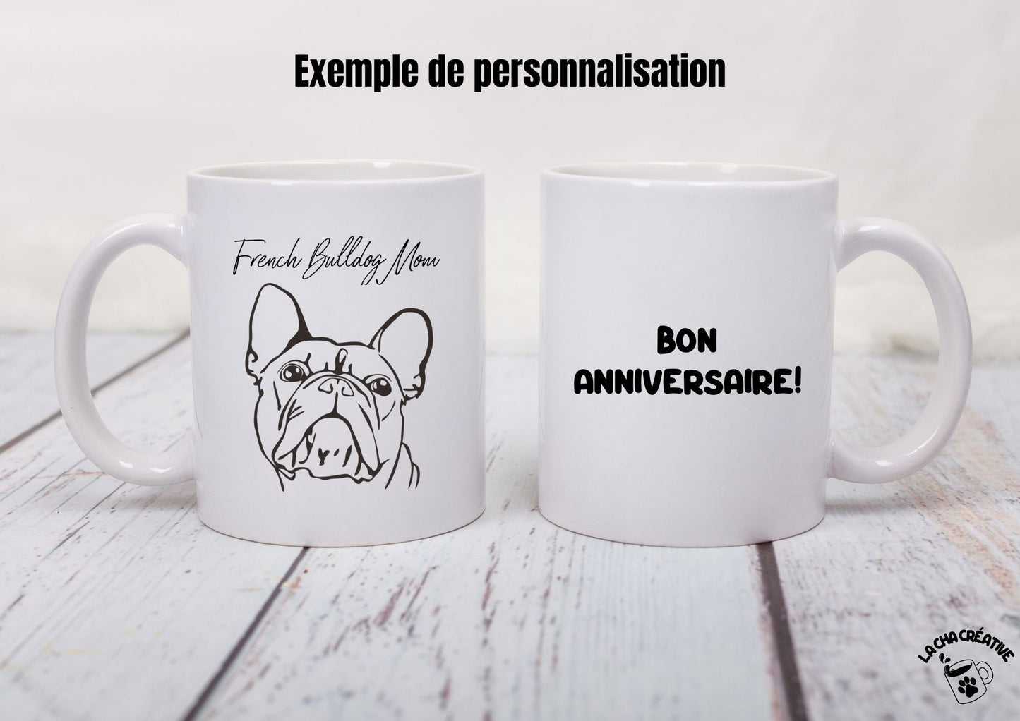 Tasse personnalisée French Mom