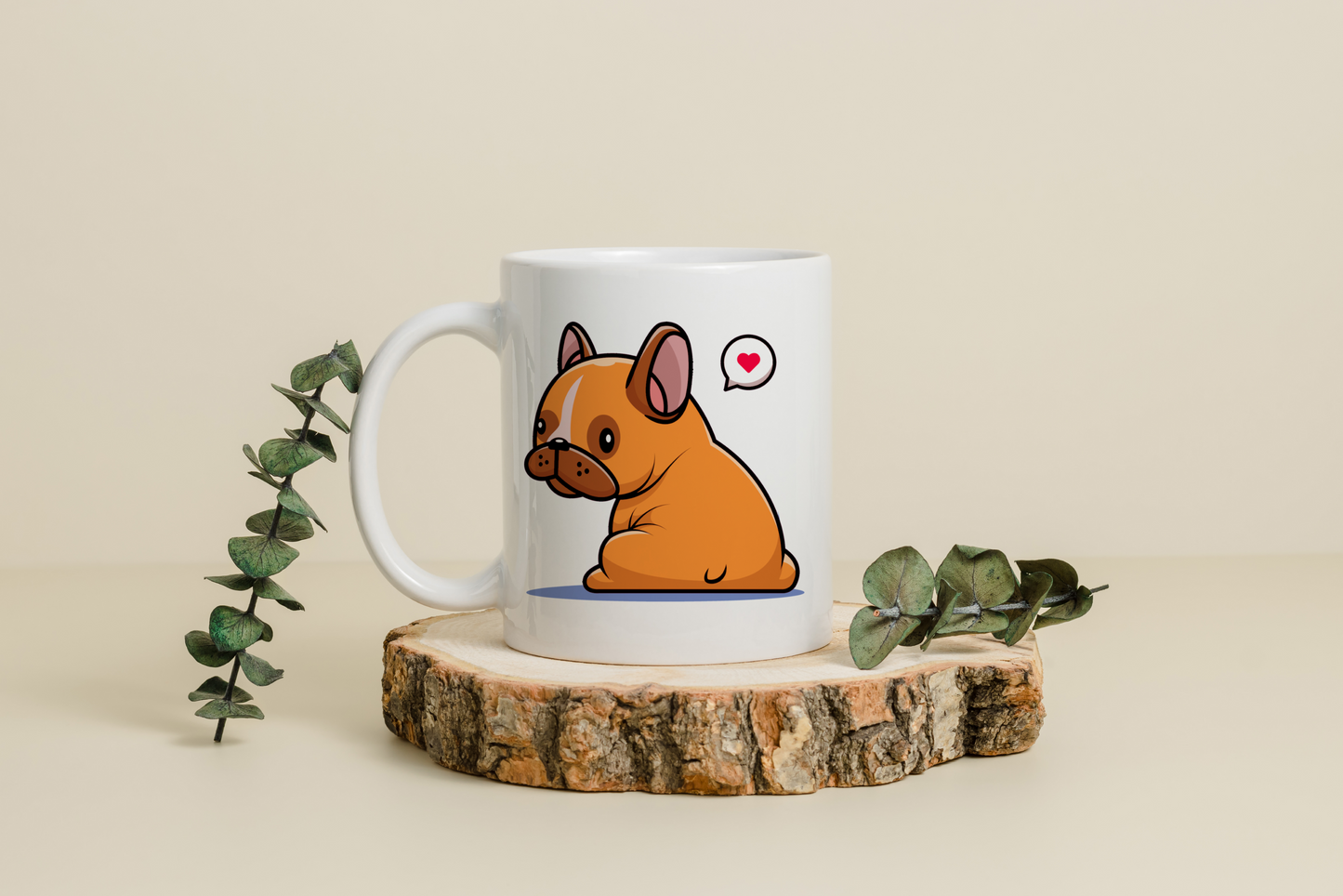 Tasse personnalisée Bouledogue Français