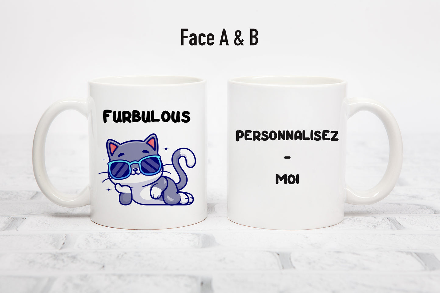 Tasse personnalisée Furbulous