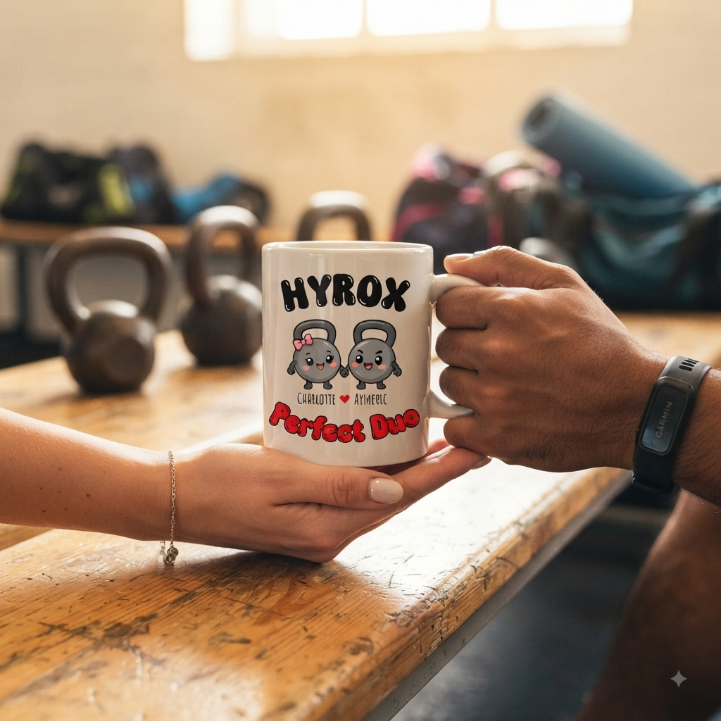 Mug Personnalisé Prénom Hyrox Perfect Duo