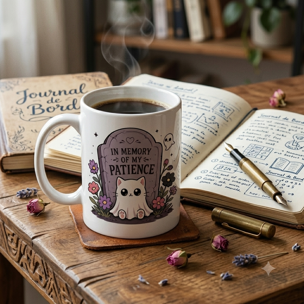Tasse personnalisée In Memory of My Patience