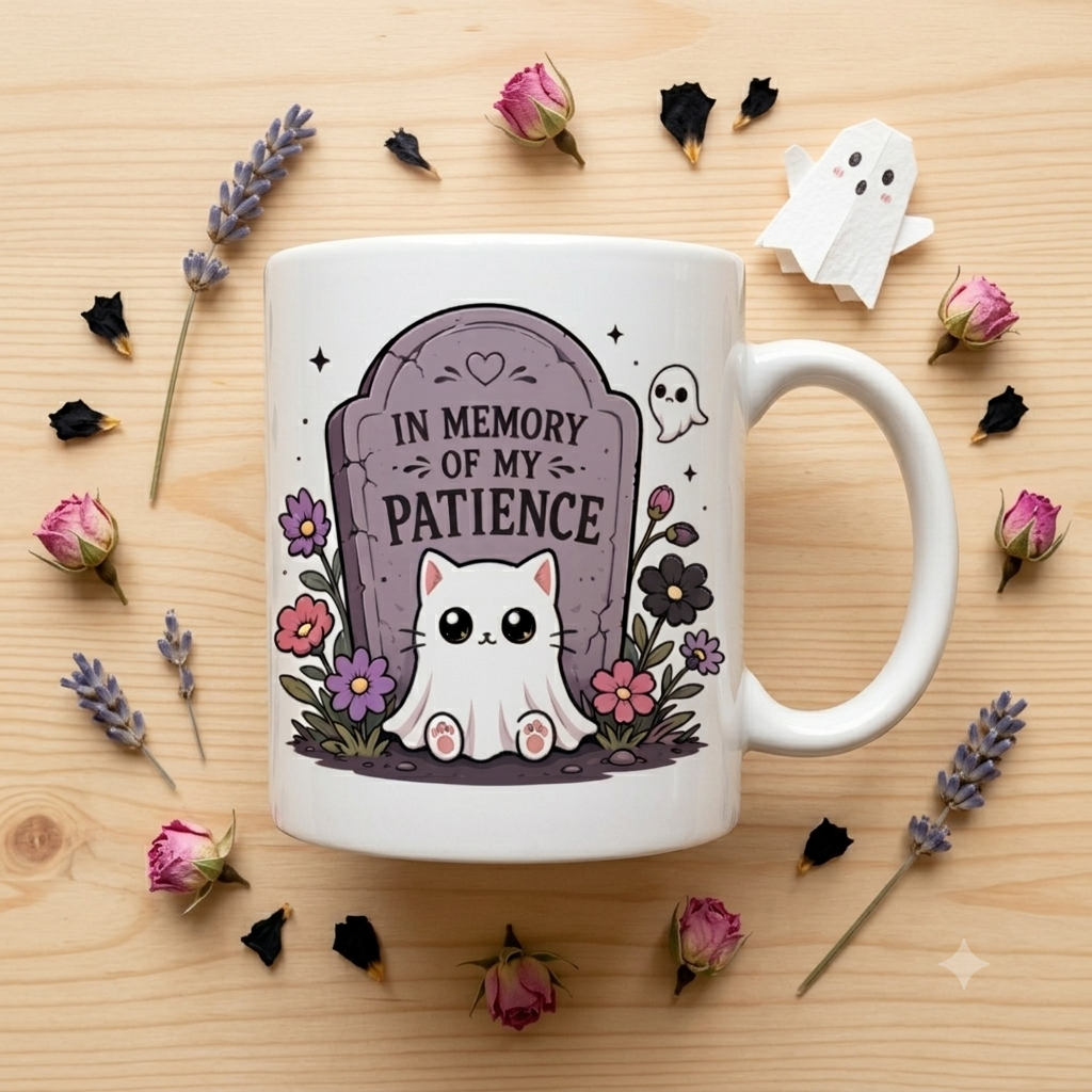 Tasse personnalisée In Memory of My Patience