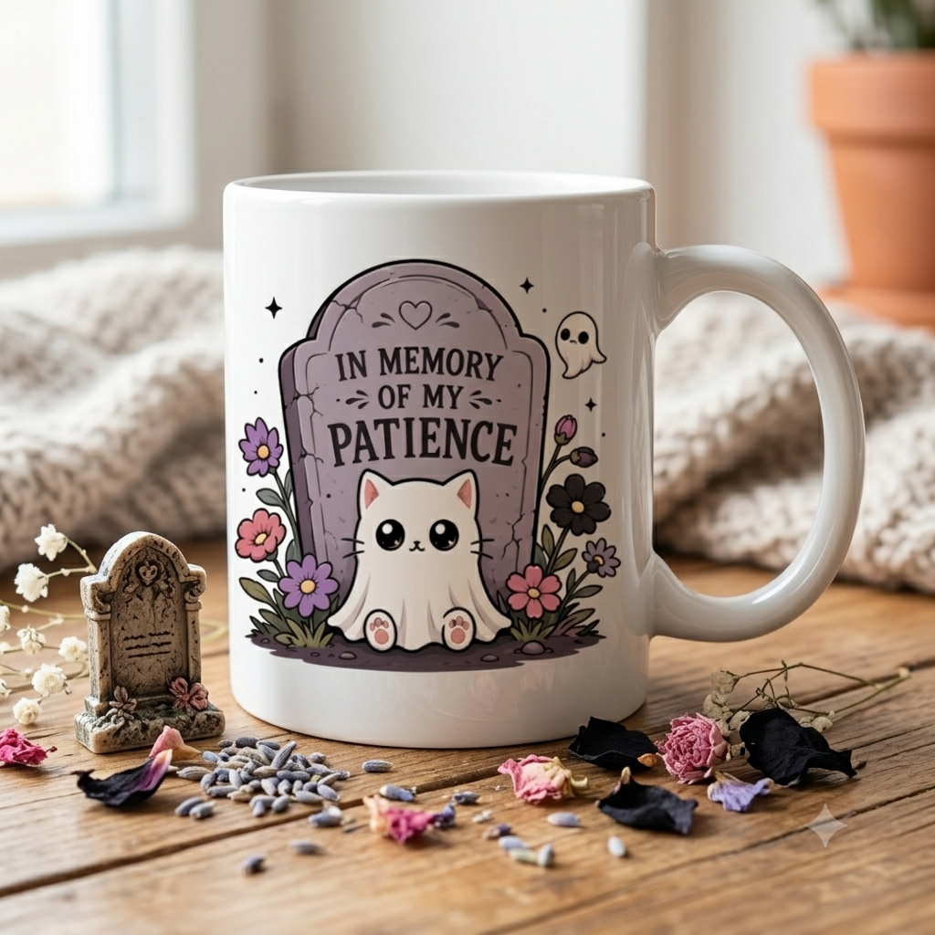 Tasse personnalisée In Memory of My Patience