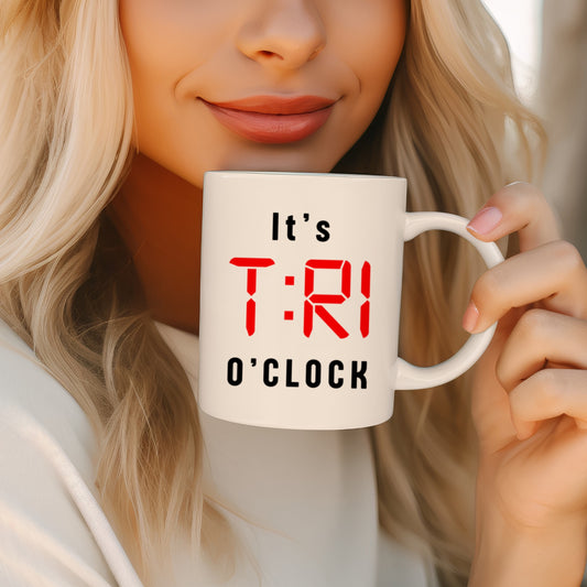 Tasse personnalisée It's Tri O'Clock