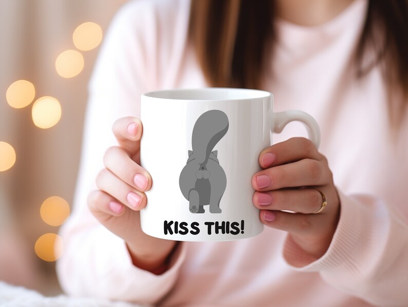 Tasse personnalisée Kiss This Chat