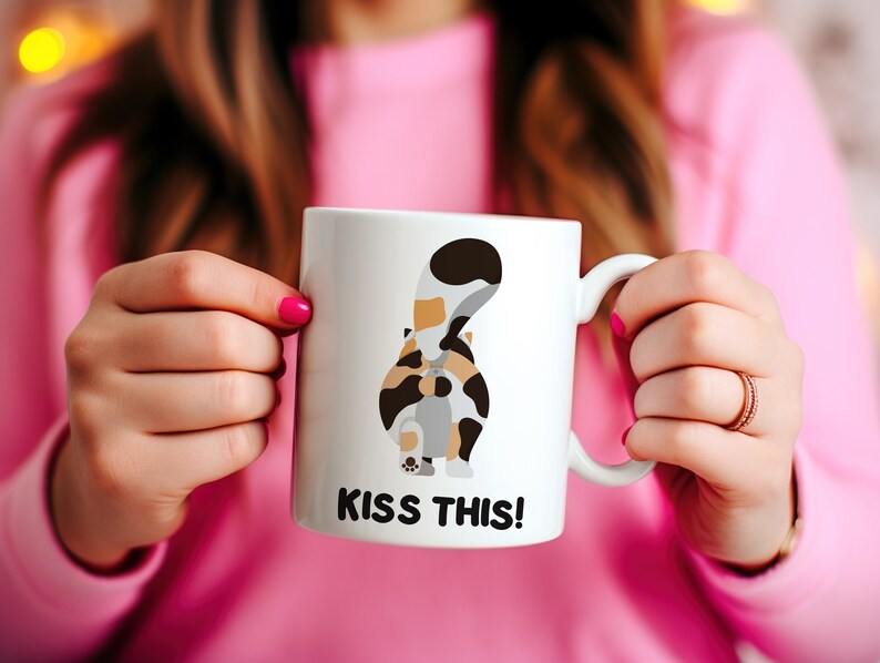 Tasse personnalisée Kiss This Chat