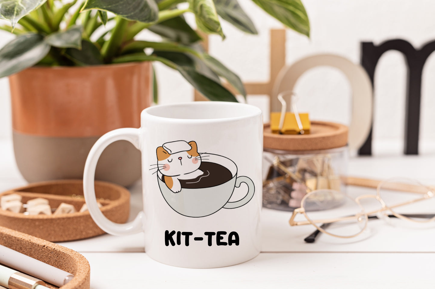 Tasse personnalisée Kit-Tea