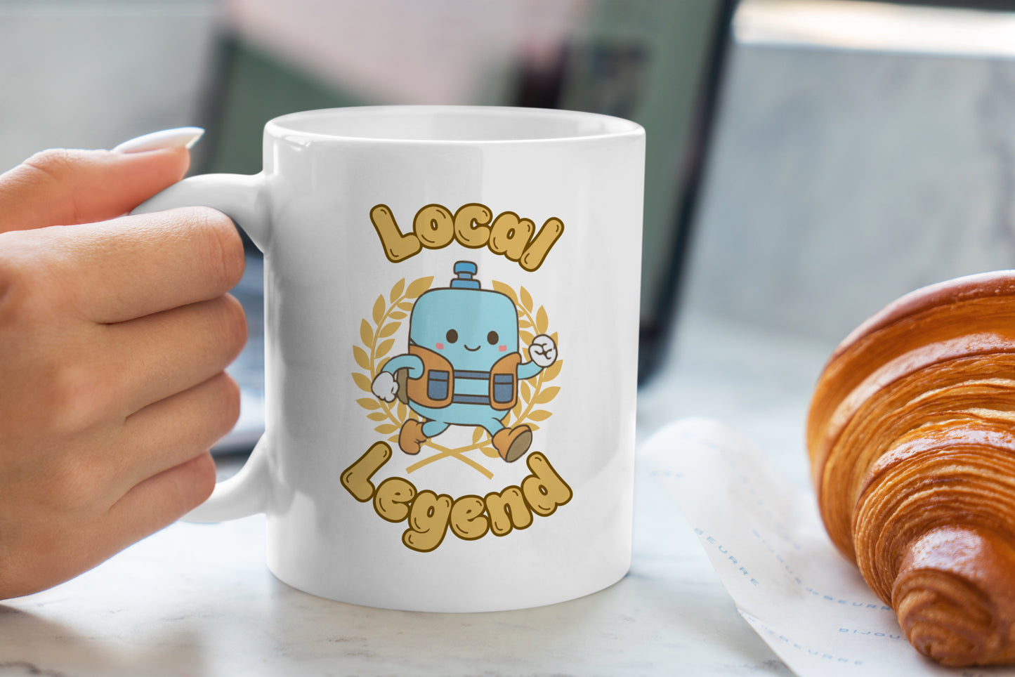 Tasse personnalisée Local Legend