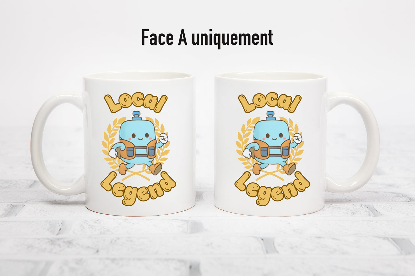 Tasse personnalisée Local Legend