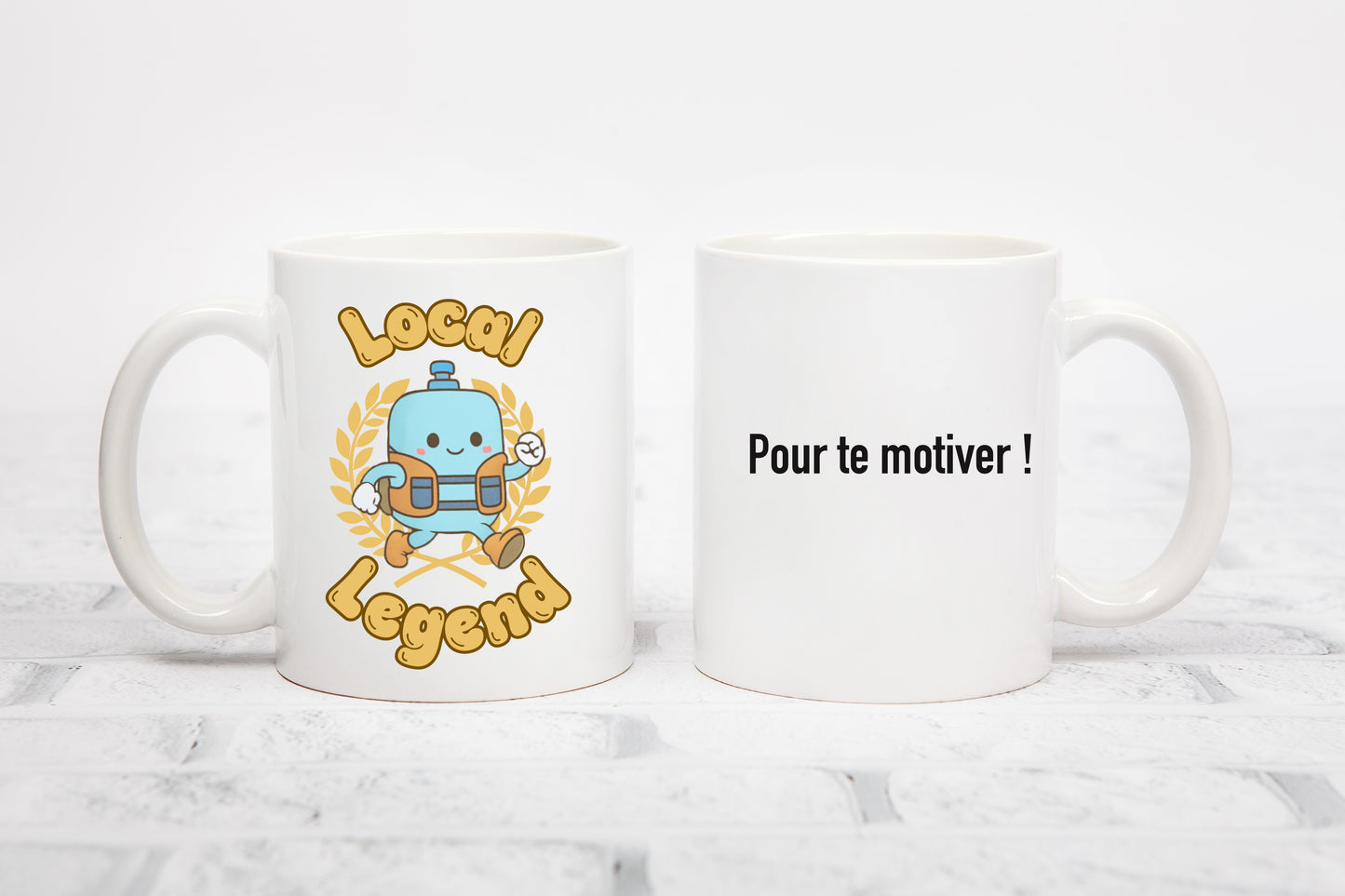 Tasse personnalisée Local Legend