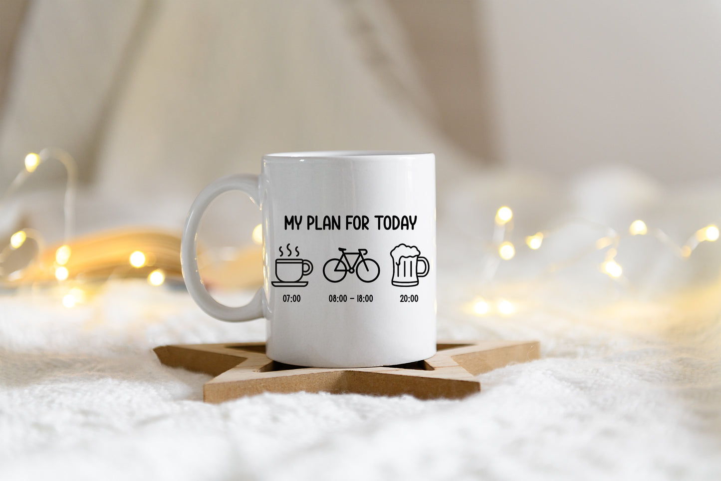 Tasse personnalisée My Plan For Today