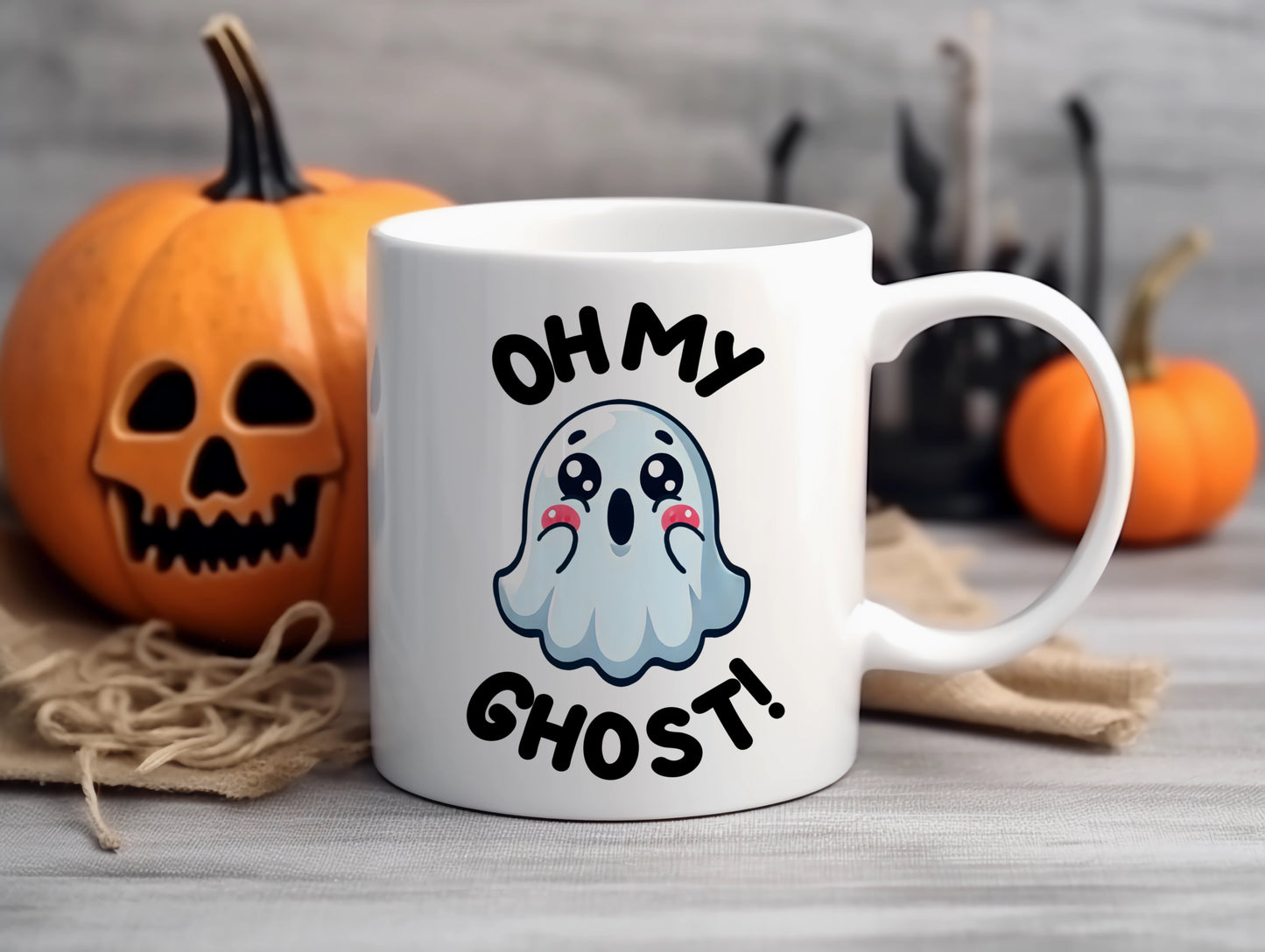 Tasse personnalisée Oh My Ghost !