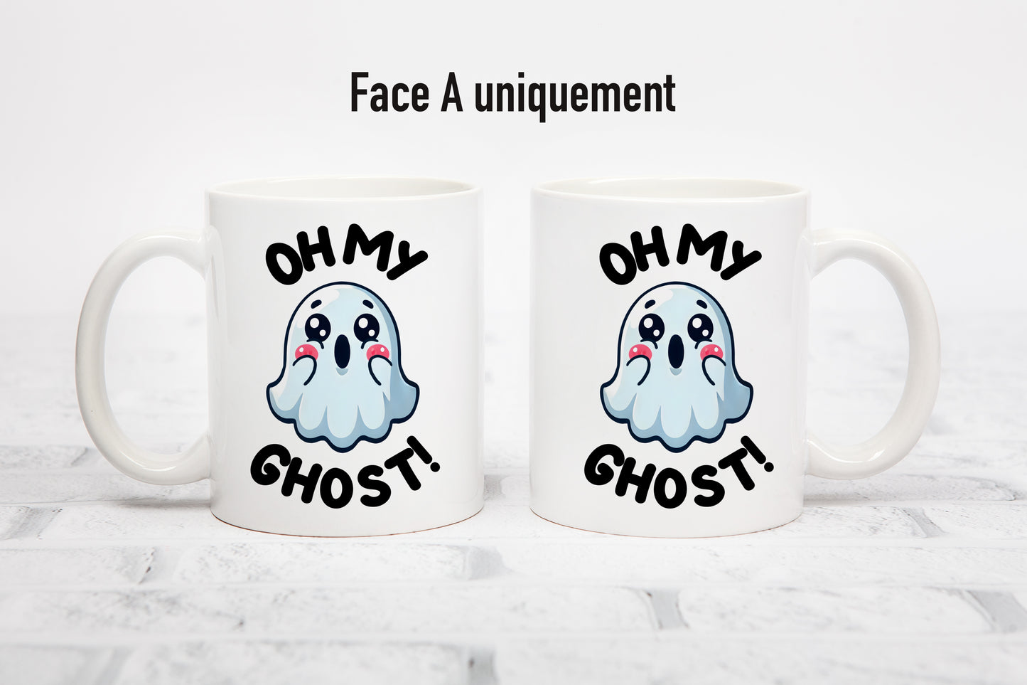 Tasse personnalisée Oh My Ghost !