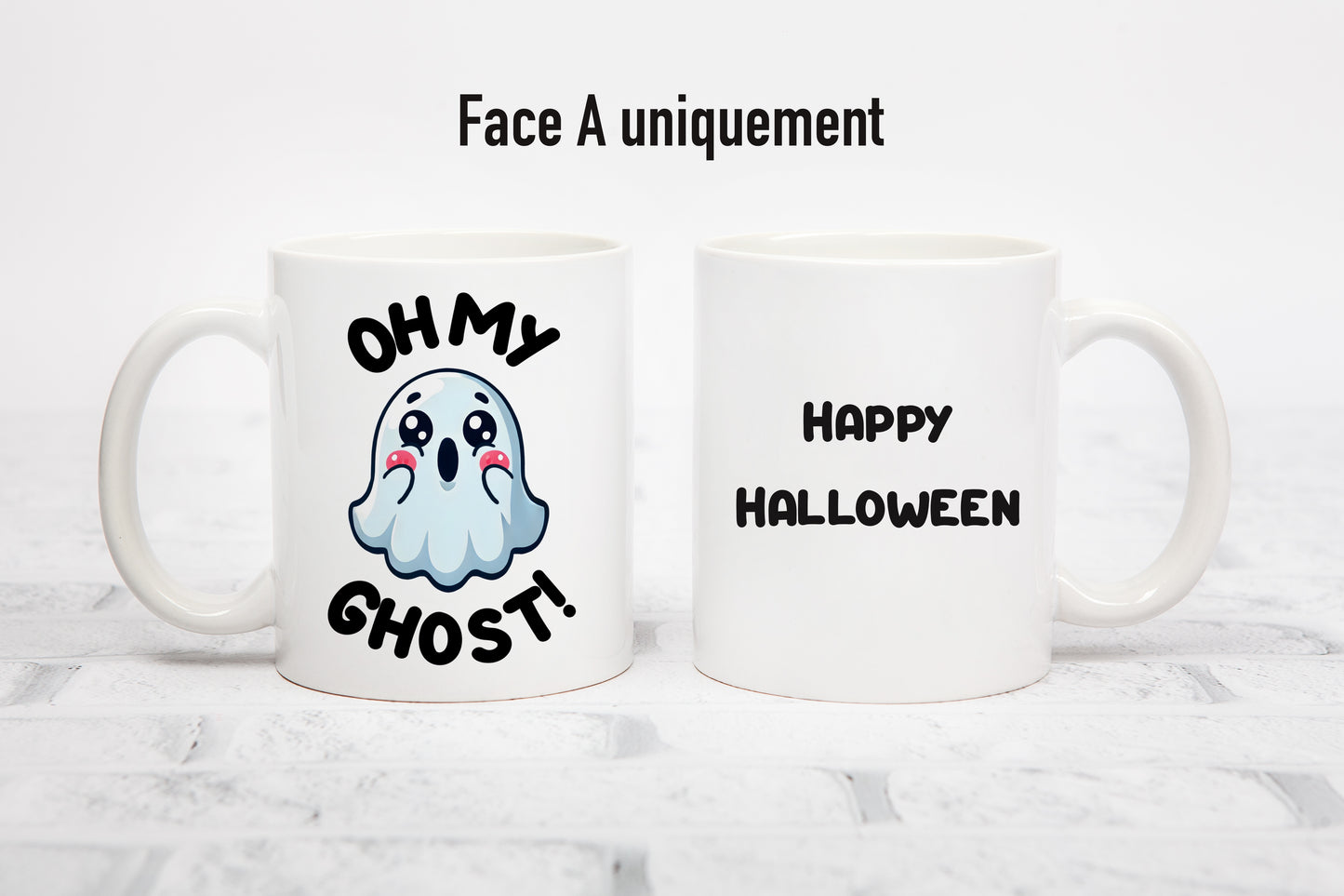 Tasse personnalisée Oh My Ghost !