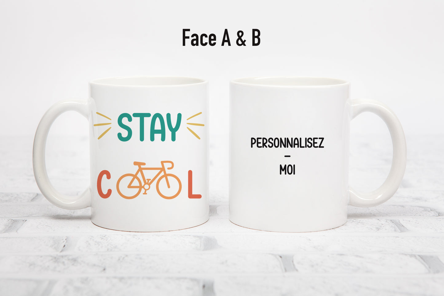 Tasse personnalisée Stay Cool