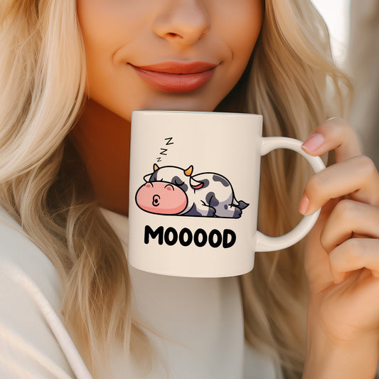 Tasse personnalisée Vache Moooood
