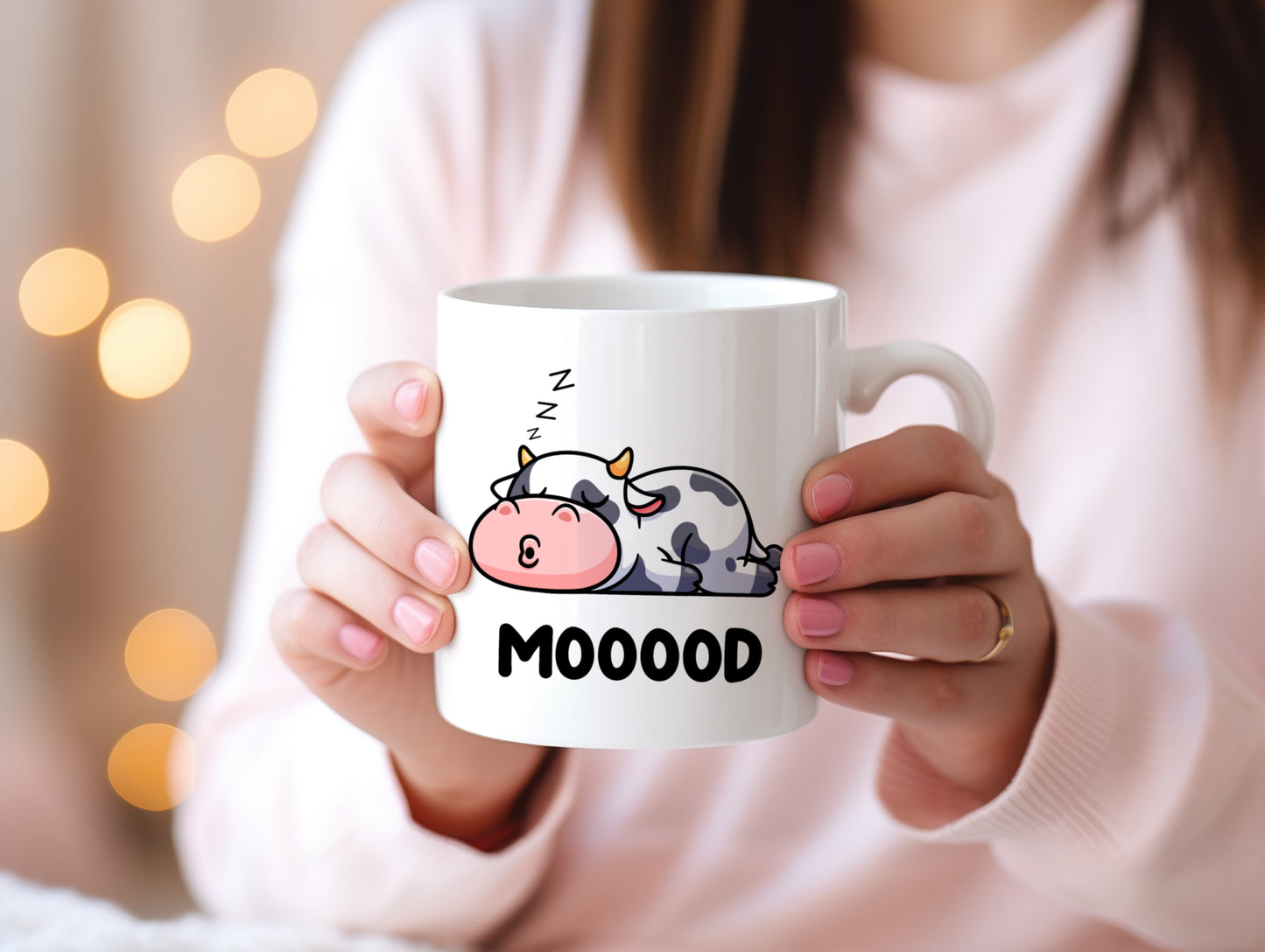 Tasse personnalisée Vache Moooood