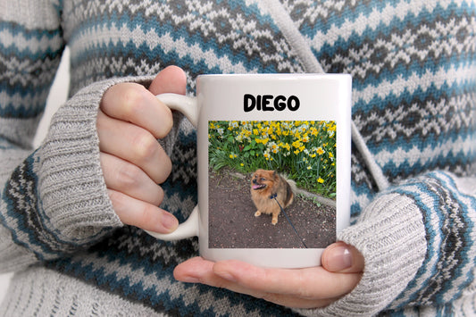 Mug photo avec texte