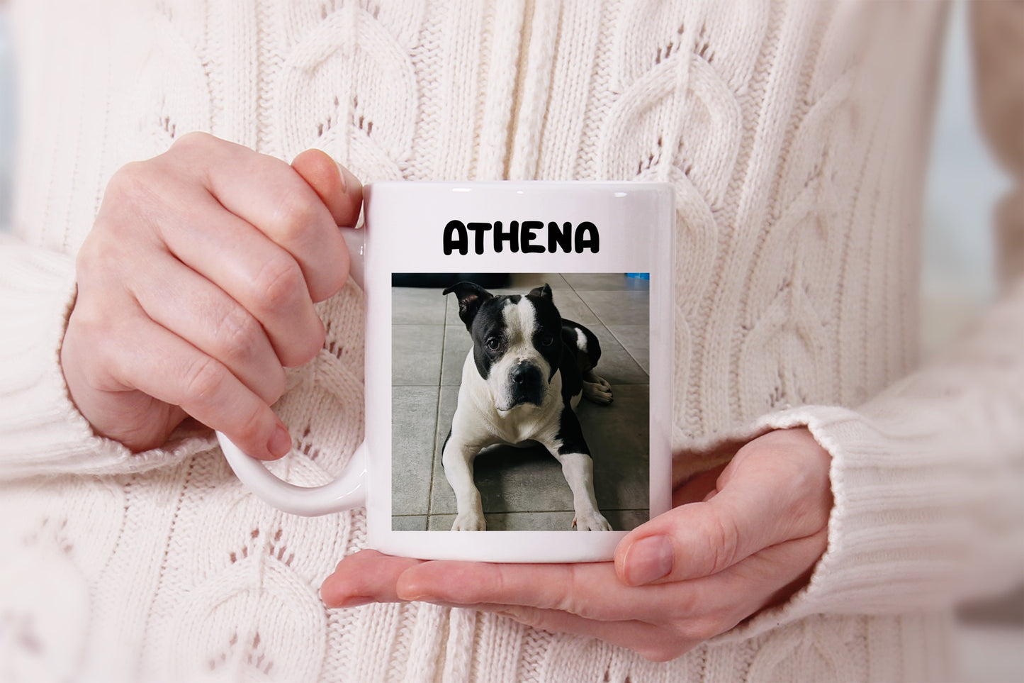 Mug photo avec texte
