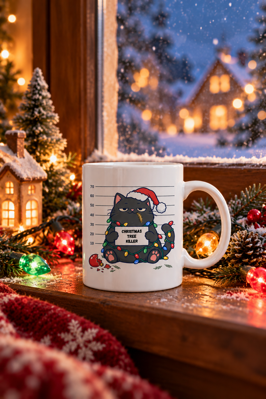 Tasse personnalisée Christmas Tree Killer