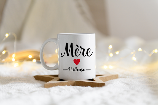 Tasse personnalisée Mère-veilleuse