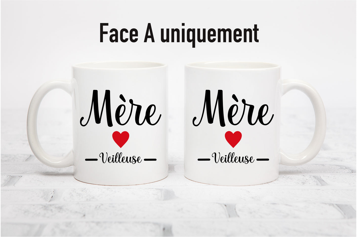 Tasse personnalisée Mère-veilleuse