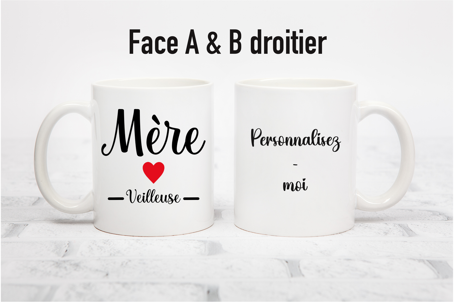 Tasse personnalisée Mère-veilleuse