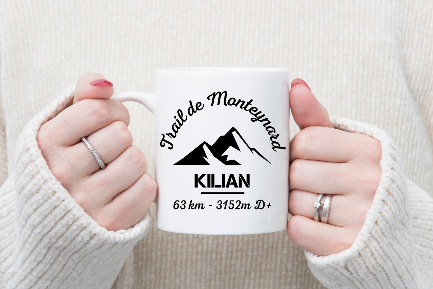 Tasse personnalisée Course Trail