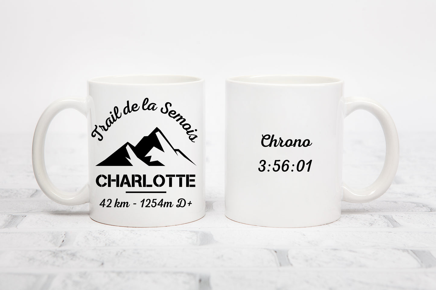Tasse personnalisée Course Trail