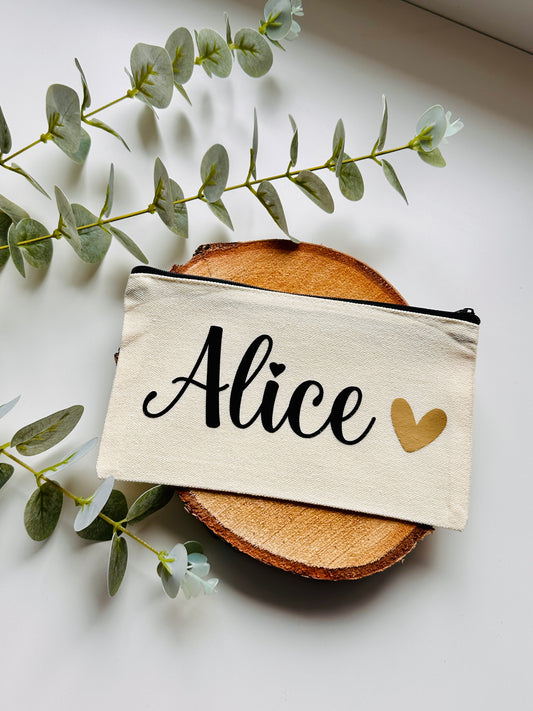 Pochette personnalisée avec prénom
