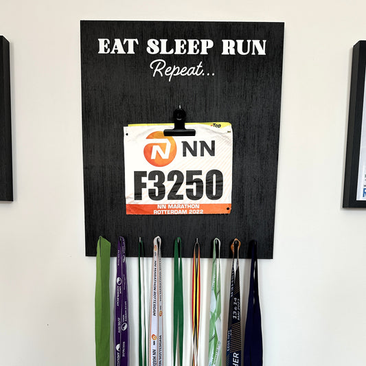 Porte-médailles running Eat Sleep Run