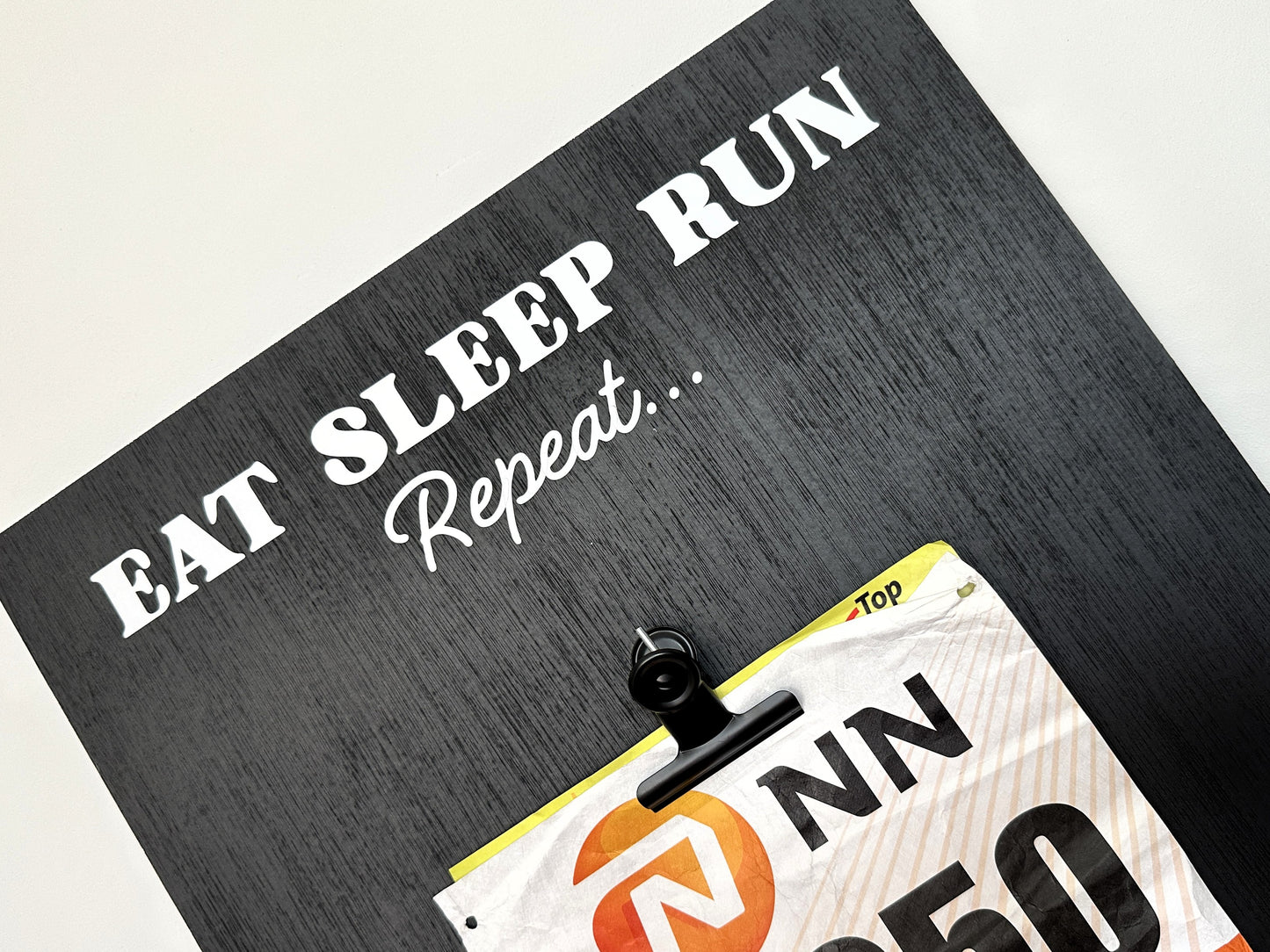 Porte-médailles running Eat Sleep Run
