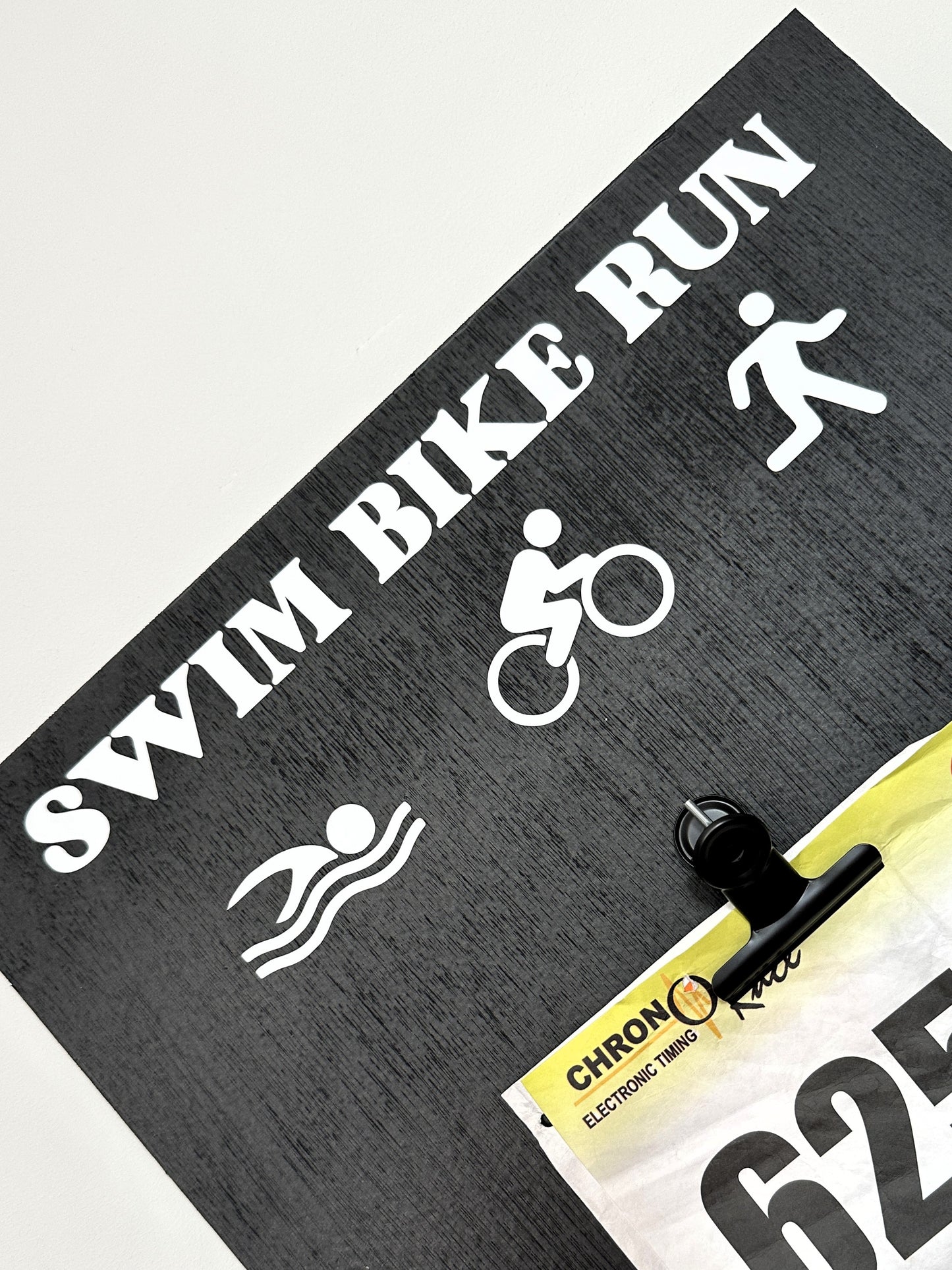 Porte-médailles Triathlon Swim Bike Run