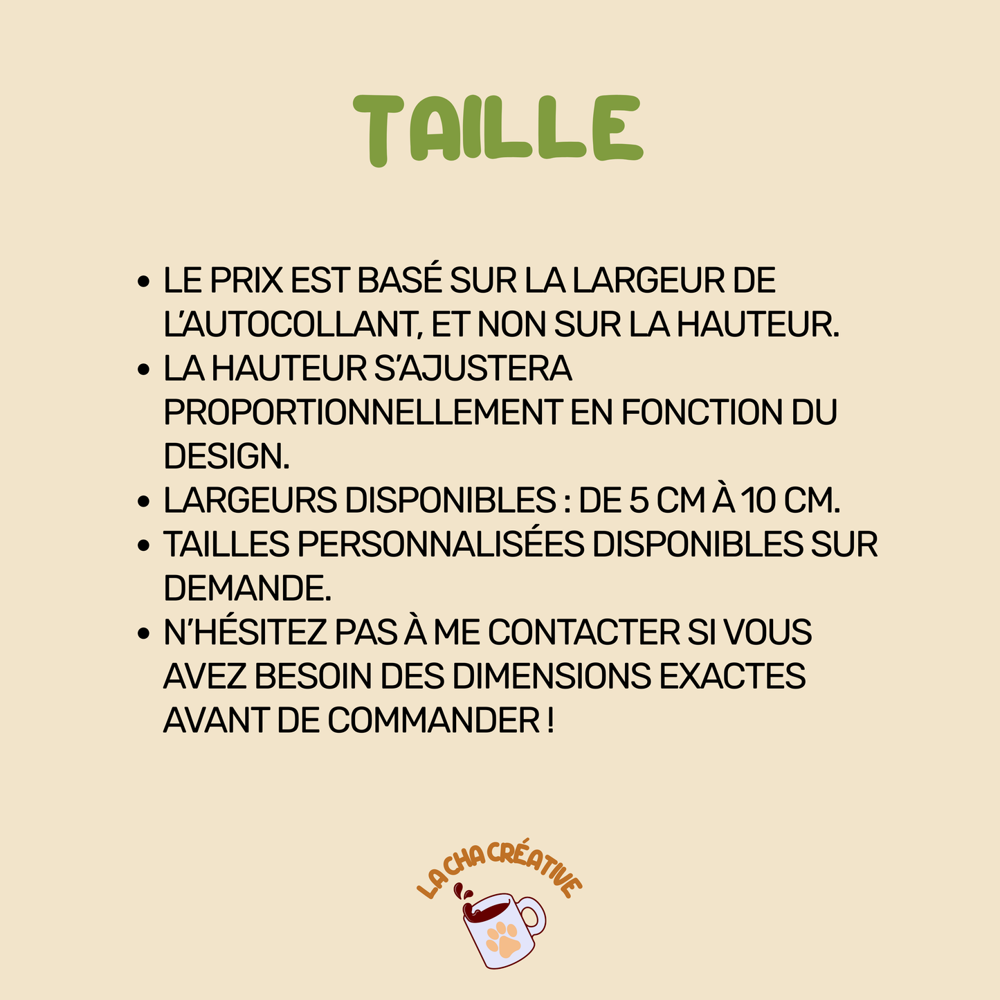 Sticker patte avec prénom personnalisé