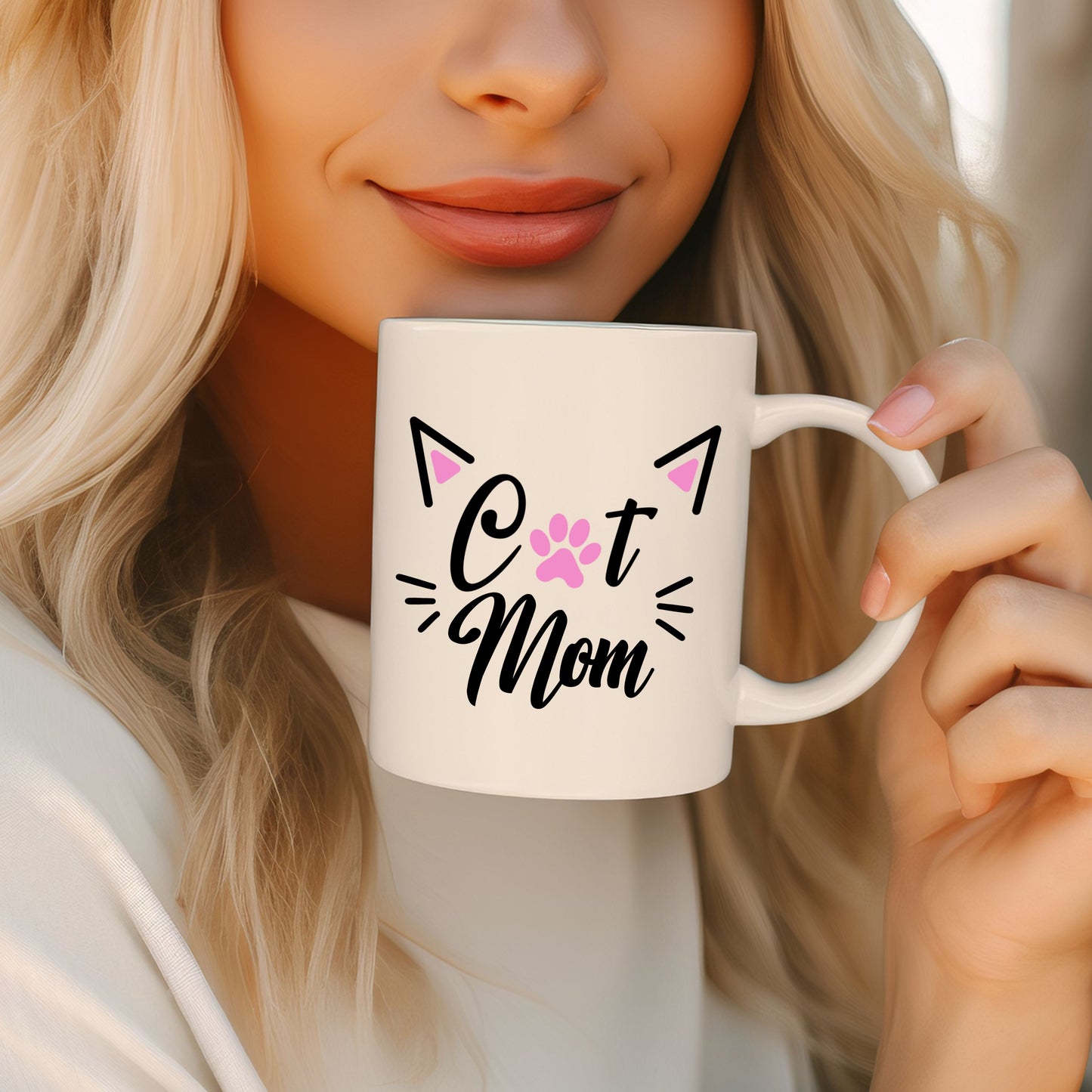 Mug personnalisé Cat Mom