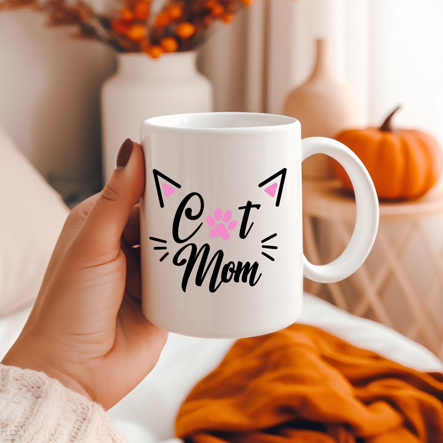Mug personnalisé Cat Mom