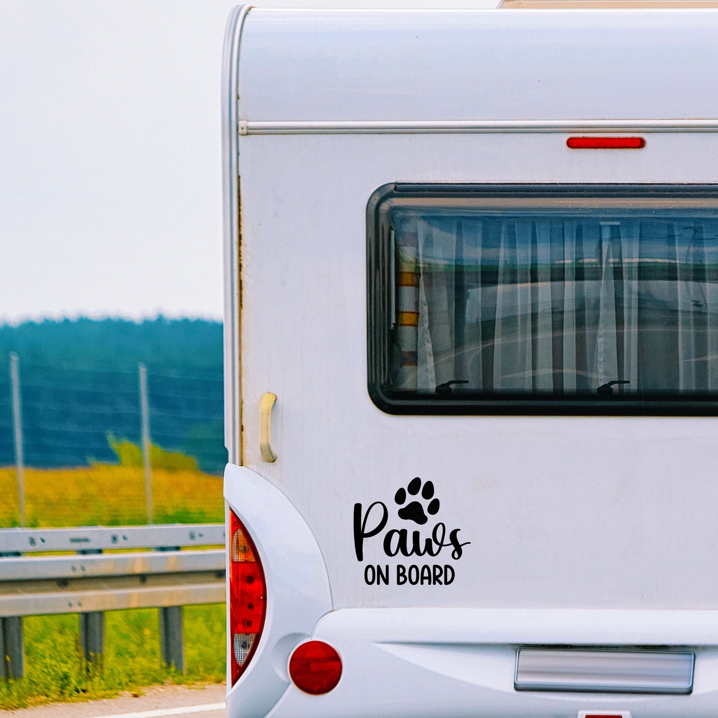 Sticker Paws on Board